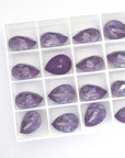 Purple Ignite Pear Shape 4320 Barton Crystal 18x13mm