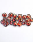 Red Magma Frost Solaris Fancy Stone 4678/G Barton Crystal 8mm