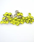 Citrus Green 1088 Pointed Back Chaton Barton Crystal 29ss, 6mm