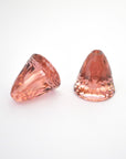 Blush Rose 15mm Dome Bead Large 5541 Barton Crystal