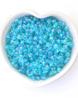Light Turquoise Shimmer 2X Bicone Beads 5328 Barton Crystal 4mm