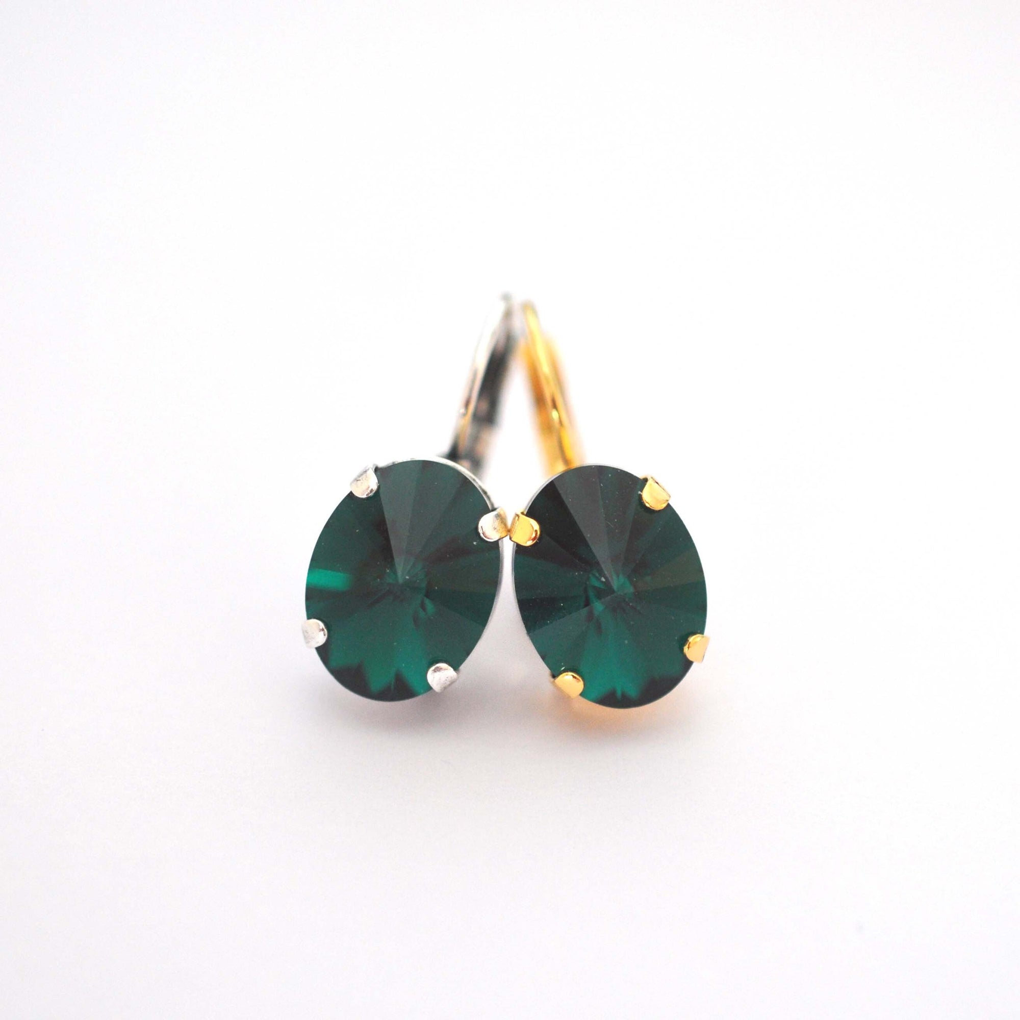 Emerald Green Claire Earring Kit