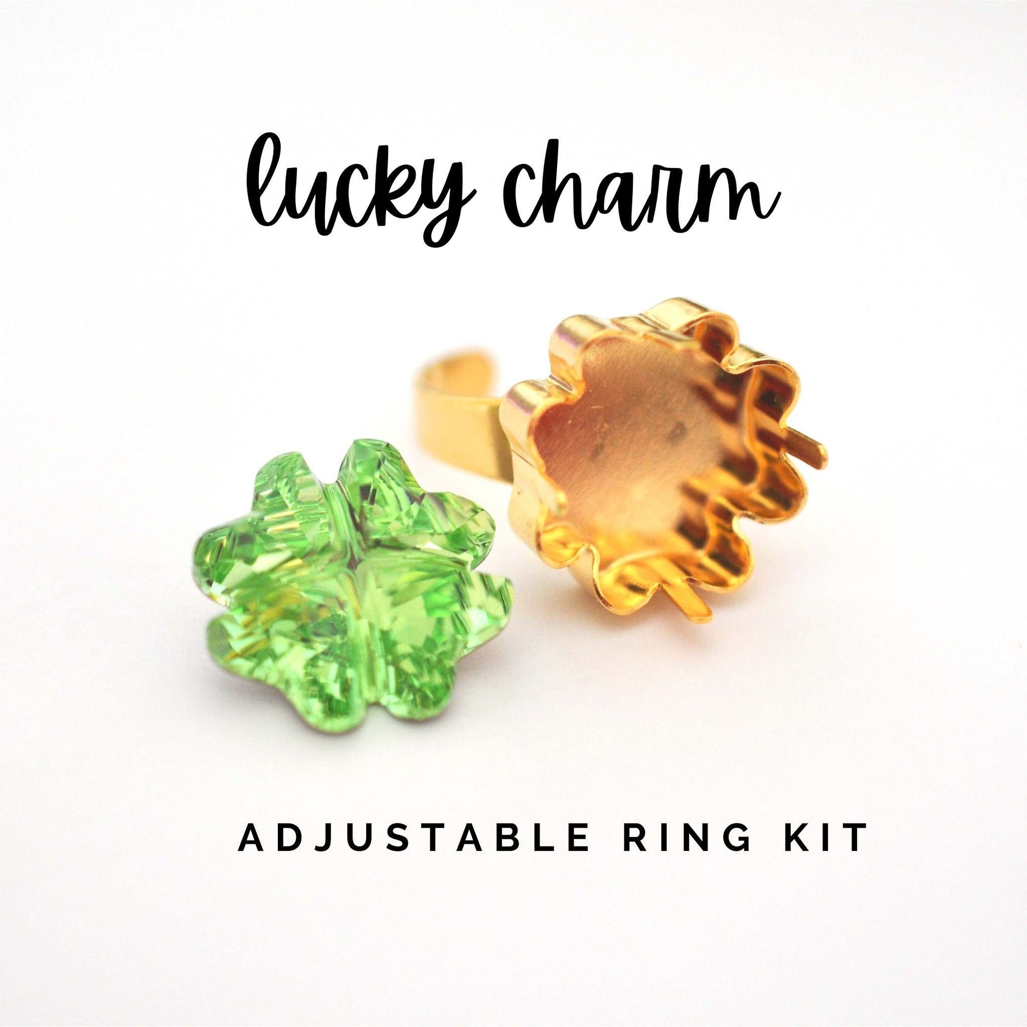 Peridot Lucky Charm Ring Kit