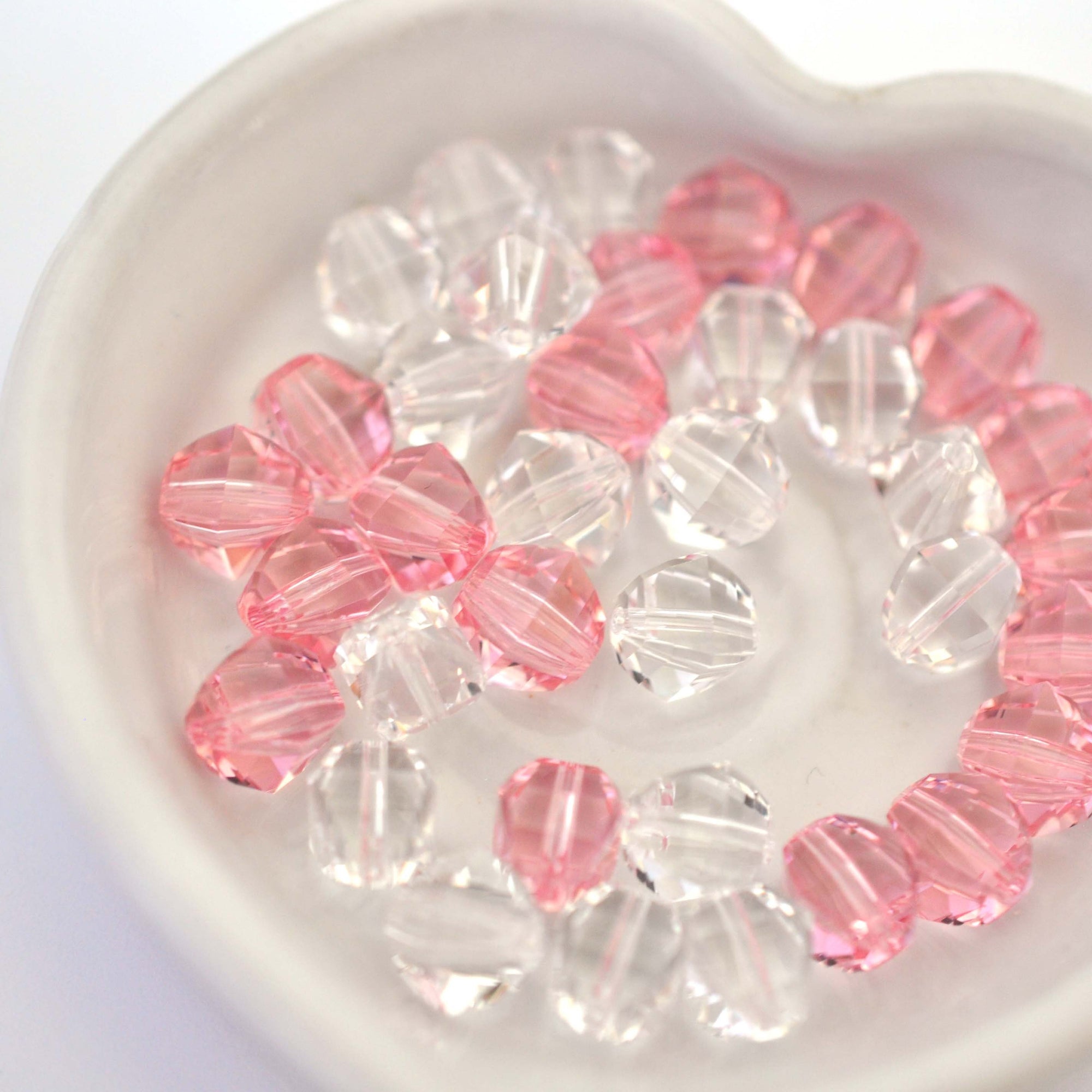 Petal Pink Lucerna Mix 8mm, 16 Beads