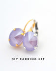 Lilac Purple Claire Earring Kit