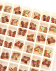 Copper Butterfly Beads 5754 Barton Crystal 8mm
