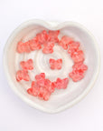 Rose Peach Butterfly Beads 5754 Barton Crystal 10mm
