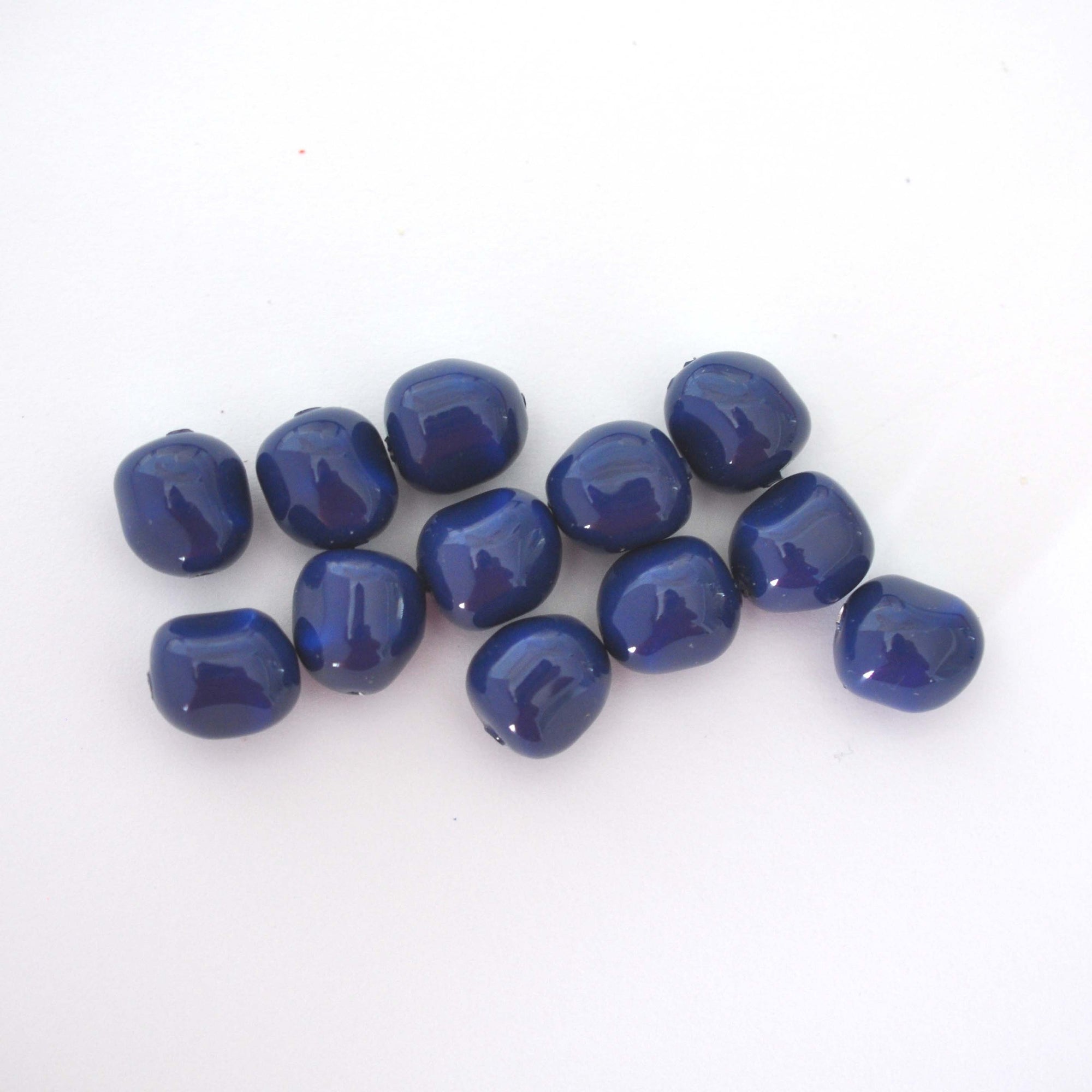 Dark Lapis Blue Crystal Pearls 12mm 5840 Barton Crystal