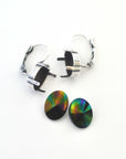 Rainbow Dark 4122 Oval Earring Kit