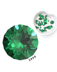 Majestic Green 1088 Pointed Back Chaton Barton Crystal 39ss, 8mm